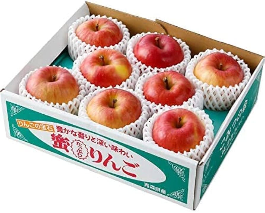 Apple - maruokun Amazon.co.jp: JA Tsugaru Mirai Apple from Aomori Prefecture
